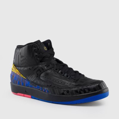 Nike Air Jordan Retro II 2 BHM Black 